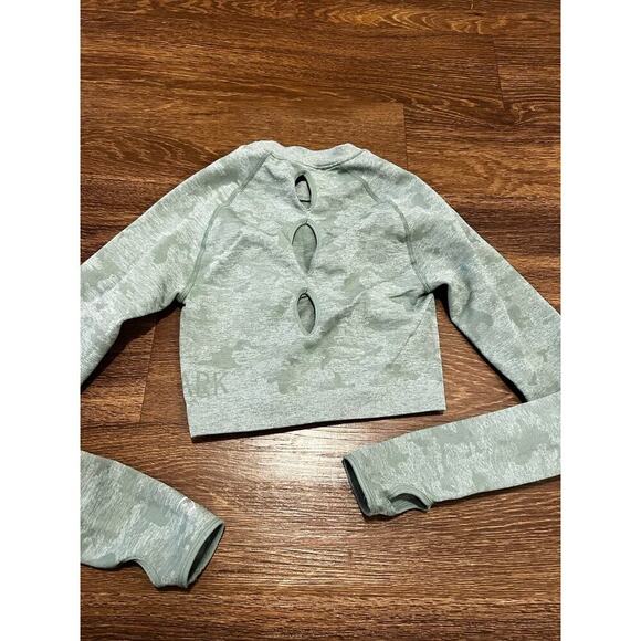 gymshark camo long sleeve top - Picture 4 of 7